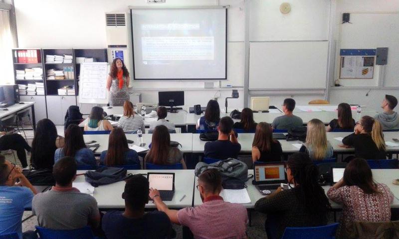 VGTU member gave lectures at International Teaching Week in Kavala